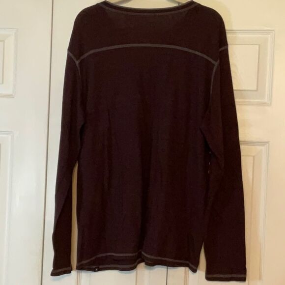Mens Hurley Brown Long Sleeve Shirt XL - Picture 4 of 4